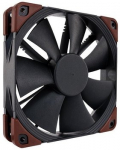 Noctua NF-F12 industrialPPC-3000 PWM Kompiuterio korpusui Ventiliatorius 12 cm Juoda, Ruda