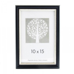 Rėmelis 30x40 plast 1303207 ECO juodas su sidabru | 15mm