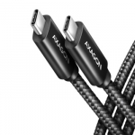 CABLE USB-C TO USB-C 1M 240W/8K BLACK BUCM4X-CM10AB AXAGON