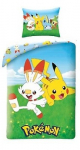 Pokemon "Gen 8 Starters" dvipusis patalynės komplektas | 140&times;200 cm