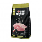 PAN MIĘSKO Turkey with goose S - sausas kačių maistas - 1,6kg
