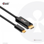 CABLE HDMI TO USB-C 1.8M/M/M CAC-1334 CLUB3D