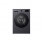 LG Washing machine | F4X1009NMB | Energy efficiency class A | Front loading | Washing capacity 9 kg | 1400 RPM | Depth 55 cm | Width 60 cm | Display | LED | Steam function | Direct drive | Wi-Fi | Graphite Black