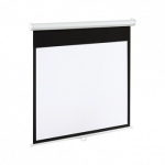 Electric screen 100 16:9 221x125 matte white with remote control