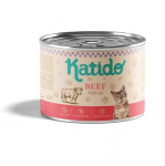 KATIDO Beef - &scaron;lapias kačių maistas - 200g