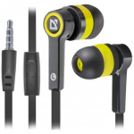 DEFENDER Headset for mobile devices Pulse 420 black + yellow in-ear
