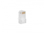 Lanberg Plug RJ45 CAT.5E UTP plug 8P8C, 100 pcs | PLU-5000 | Transparent