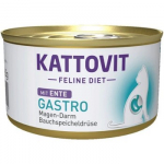 KATTOVIT Feline Diet Gastro Duck - &scaron;lapias kačių maistas - 85g