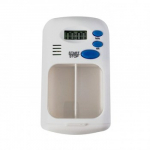 Vaistų konteineris su signalizacija