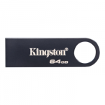KINGSTON 64GB DataTraveler SE9 G3 USB 3.2 Gen 1 speeds 220MB/s read 100MB/s write Dark Nickel