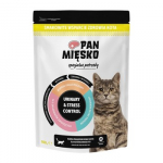 PAN MIĘSKO Urinary and Stress Control Turkey - sausas kačių maistas - 800g