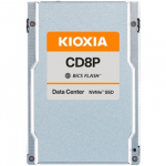 SSD Data Center Read Intensive KIOXIA CD8P-R 7.68TB PCIe Gen5 Single-port (128GT/s) NVMe 2.0, BiCS Flash TLC, 2.5" 15mm U.2, Read/Write: 12000/5500 MBps, IOPS 2000K/200K, DWPD 1