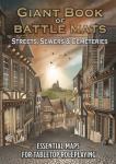 Loke Battle Mats: Giant Book of Battle Mats - Streets Sewers and Cemeteries
