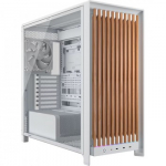PC case FRAME 5000D WOOD RS White/Oak