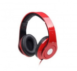 Gembird Detroit MHS-DTW-R Folding Stereo Headphones Red