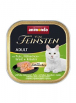 ANIMONDA Vom Feinsten Adult Turkey, chicken breast and herbs - &scaron;lapias kačių maistas - 100g