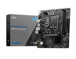 MSI | PRO H610M-E | Processor family Intel | Processor socket LGA1700 | Supported hard disk drive interfaces SATA, M.2 | Number of SATA connectors 4