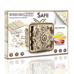 3D Wooden Box Puzzle &ndash; Safe