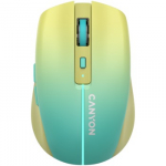 CANYON mouse MW-44 Wireless Charge Yellow Blue