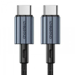 Kabelis CHOETECH Type-C - Type-C, PD60W 1.2m (Juodas)
