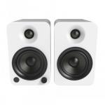KANTO AUDIO 4" DRIVER - POWERED SPEAKERS WITH BLUETOOTH&reg; AND PHONO PREAMP - MATTE WHITE (INCL. TYPE F and G POWER CORDS)