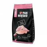 PAN MIĘSKO Chicken with rabbit XS - sausas kačių maistas - 1,6kg