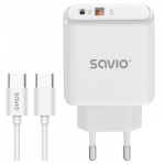 Charger LA-13 20W +cable SAVIO