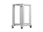 Open rack stand 19 inches 18U 600x800 grey