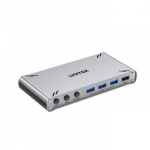 UNITEK USB-C 10 GBPS KVM PERJUNGIKLIS SU HDMI