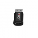 Adapteris - USB 2.0 Type A M/F į C F, PVC Korpusas, Nikelio Danga