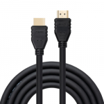 HDMI Laidas - LINDY HDMI M/M, Lankstus, 4K60Hz, 0.5 m, Juodas