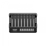 Li-ion 3,6 V / 3,7 V / 1,5 V ir 1,2 V Ni-MH akumuliatorių įkroviklis XTAR MX8