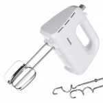 Philips Philips Daily Collection Mixer HR3705/00 300 W 5 speeds + turbo Strip beaters and dough hooks Lightweight