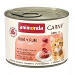 ANIMONDA Carny Kitten Beef with turkey - &scaron;lapias kačių maistas - 200g