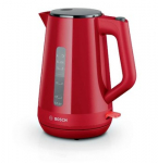 Bosch Kettle | TWK1M124 | Electric | 2400 W | 1.7 L | Plastic | 360&deg; rotational base | Red