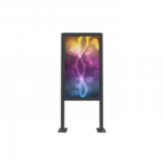 EDBAK | Floor stand | POK101 | 55 " | Maximum weight (capacity) 80 kg | Black