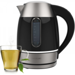Cecotec Kettle | Thermosense 400 VisionLight | Electric | 2200 W | 1.7 L | Stainless steel | 360&deg; rotational base | Black/Stainless steel