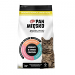 PAN MIĘSKO Urinary and Stress Control Turkey - sausas kačių maistas - 3kg