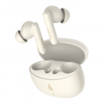 Edifier X5 Pro perlo spalvos į ausis įstatomos bevielės ausinės su aktyviu triuk&scaron;mo slopinimu | Integruotas mikrofonas su dirbtinio intelekto algoritmu, užtikrinančiu auk&scaron;tos kokybės skambučius