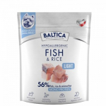 BALTICA Nutraceutic Hypoallergenic Light S Fish with rice - sausas maistas &scaron;unims - 1kg