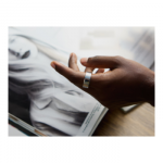 Ultrahuman | Ring Air | Space Silver | Size 6 | Smart Ring