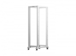Open rack stand 19 inches 42U 600x1000 grey