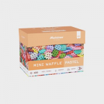 &bdquo;Marioinex Mini Waffle&ldquo; konstruktoriaus kaladėlės, 400 elementų, pastelinės spalvos