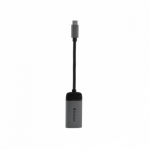 Verbatim 49143 USB-C į HDMI 4K Adapteris, USB 3.1 GEN 1, HDMI 4K (60Hz), 10 cm kabelis, Pilka/Juoda