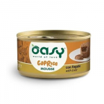 OASY Caprice Mousse Liver - &scaron;lapias kačių maistas - 85g