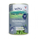 BALTICA Smaki region&oacute;w Quail with beef - drėgnas ėdalas &scaron;unims - 400g