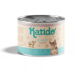 KATIDO Calf - &scaron;lapias kačių maistas - 200g