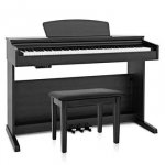 Dynatone SLP-175 BLK - skaitmeninis pianinas su suoliuku