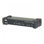 ATEN CS1924M-AT-G ATEN CS1924M 4-Port USB3.0 4K DisplayPort KVMP Switch with Built-in MST Hub