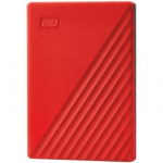 WD My Passport 2TB portable HDD USB 3.0 USB 2.0 compatible Red Retail